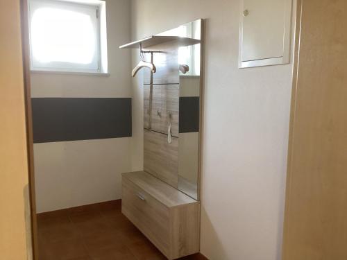 Ένα μπάνιο στο Ferienwohnung Gubernath
