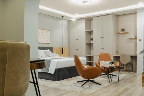 Postel nebo postele na pokoji v ubytování Kashco Apartments Wuse 2 Abuja