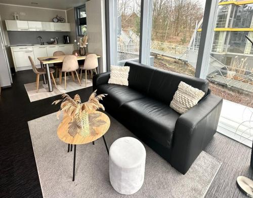 Χώρος καθιστικού στο Appartment Seeblick 5 1OG Grundbelegung 4 Pers