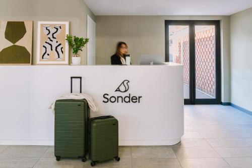 The lobby or reception area at Sonder Testaccio