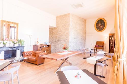 Zona de estar de La Torre Rooms