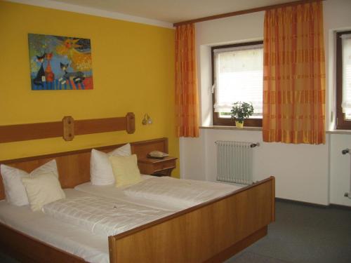 Cama o camas de una habitación en Reischacher Hof