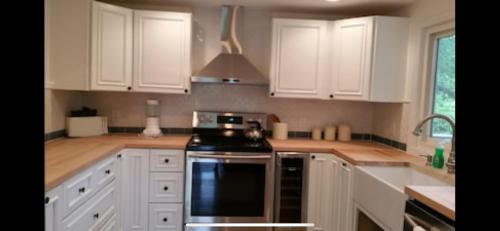 Dapur atau dapur kecil di Montauk Beach House - Hither Hills