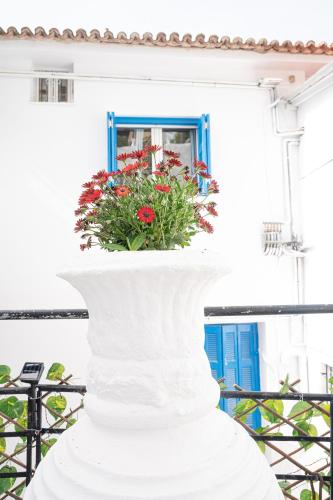 Balkón nebo terasa v ubytování XENIOS APARTMENTS