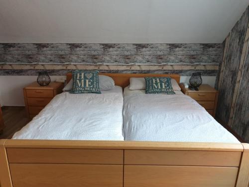 Кровать или кровати в номере Home Sweet Klein ilsede