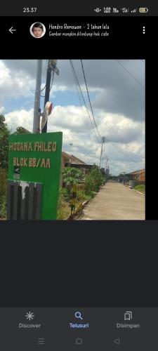 zrzut ekranu strony internetowej houston filledico black bcarma w obiekcie Sintia House w mieście Sungaidurian