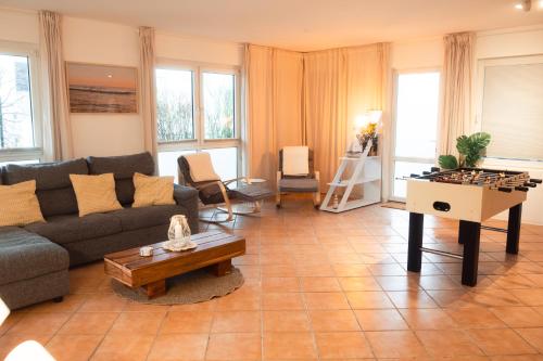 Χώρος καθιστικού στο Wohlfühloase im Loftstil
