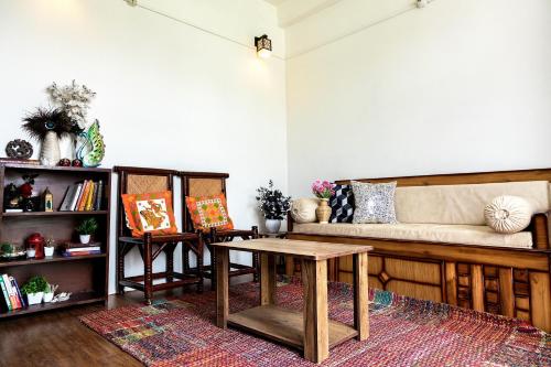 Posezení v ubytování Mohija Homestay