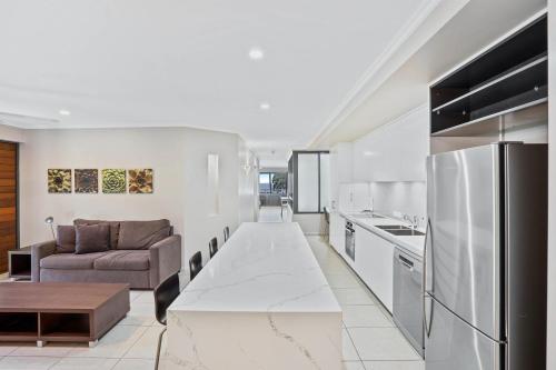 Una cocina o zona de cocina en Sea Point on Trinity Beach