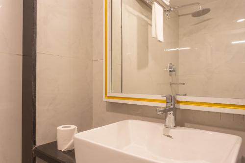 Koupelna v ubytování Aawas Boutique Hotel