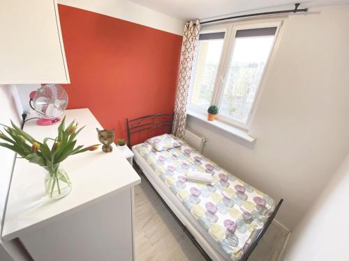 Posteľ alebo postele v izbe v ubytovaní 3rooms-Balcony-PKP - DeerRest Apart