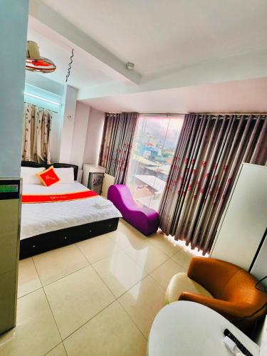 Katil atau katil-katil dalam bilik di Istars Hotel