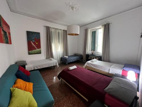 Postel nebo postele na pokoji v ubytování Acquamarina