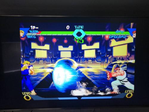 a television screen with a video game on it at Luxurious En-suite Soft Water Air Conditioning TV ETHERIUM in London