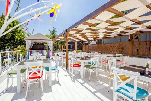 Restaurace v ubytování MERVE BUTİK OTEL