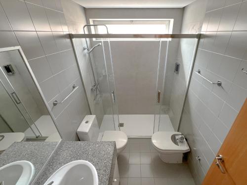 Kylpyhuone majoituspaikassa Duna de arenales