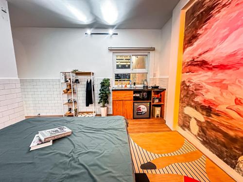 Kuchyň nebo kuchyňský kout v ubytování La Casa Di Dicembre HCMC