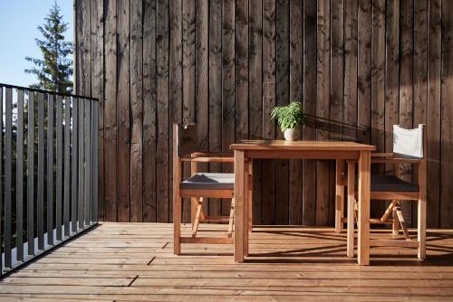 Balcon ou terrasse dans l'établissement Saltus