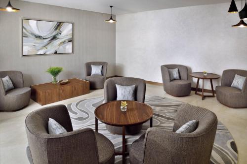 Гостиная зона в Marriott Riyadh Diplomatic Quarter
