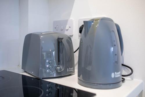 Παροχές για τσάι/καφέ στο Excellent studio balcony apartment in Sheffield
