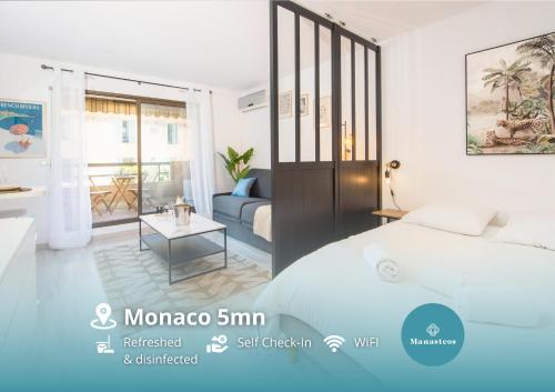 5 mn à pied Monaco - Cosy appartement - BU