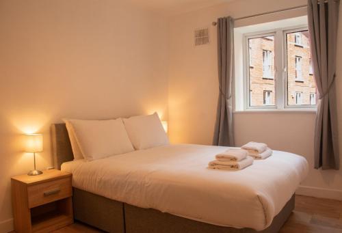 Postel nebo postele na pokoji v ubytování GuestReady - Cozy stay in Dublin city centre