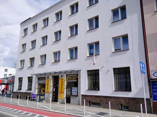 Budova, v ktorej sa hostel nachádza