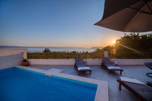 Villa Gabriel with pool, sauna, jacuzzi