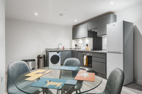 Kuchyň nebo kuchyňský kout v ubytování GuestReady - One perfect resting place in Vauxhall