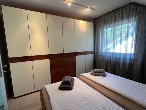 Ένα ή περισσότερα κρεβάτια σε δωμάτιο στο Savoir Vivre Modern retreat