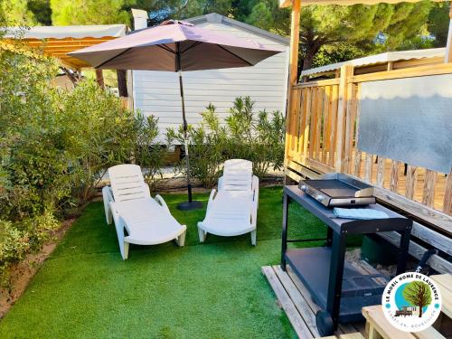 Photo de la galerie de l'établissement Le Mobil-home de Laurence, à Canet