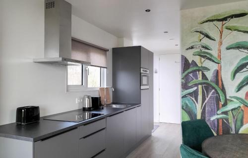 Η κουζίνα ή μικρή κουζίνα στο Lovely Home In Oosterwolde With Wifi