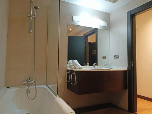 Kúpeľňa v ubytovaní Hotel Rey Sancho