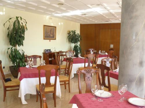 Restaurace v ubytování Manrique de Lara