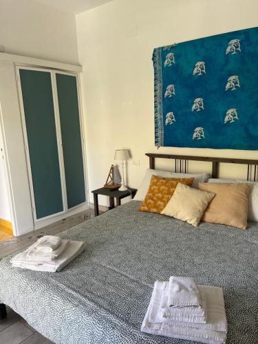 Кровать или кровати в номере Villa Luisa B&B