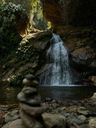 Un paisaje natural cerca de la villa