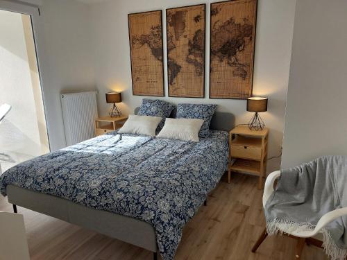 Ettore Bugatti Appartement -WIFI- Au calme prox Gare, centre-ville et commerces