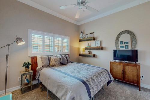 Postel nebo postele na pokoji v ubytování Endless Summer