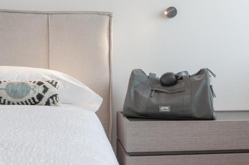 Postel nebo postele na pokoji v ubytování COMFORT 70