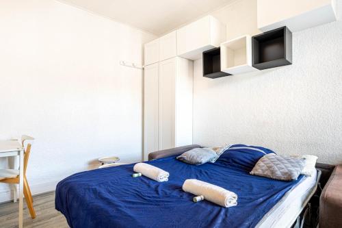 Posteľ alebo postele v izbe v ubytovaní GuestReady - Comfortable nest near Père-Lachaise