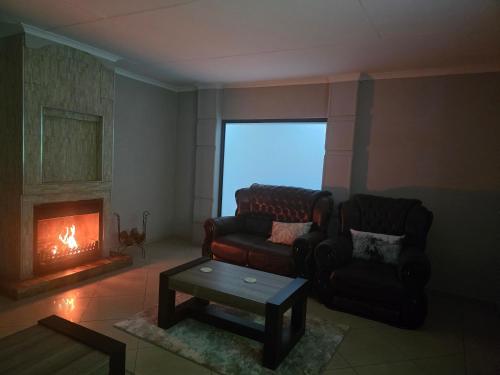 Χώρος καθιστικού στο M & N Guest House