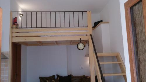 Poschodová posteľ alebo postele v izbe v ubytovaní Apartment Studio Prima