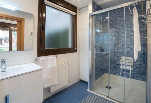 Ένα μπάνιο στο Apartamento Haitz