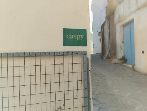 Certifikát, hodnocení, plakát nebo jiný dokument vystavený v ubytování Caspy