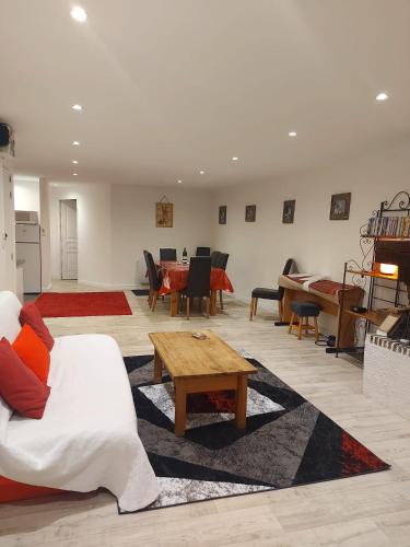 Χώρος καθιστικού στο Veroniques Apartment