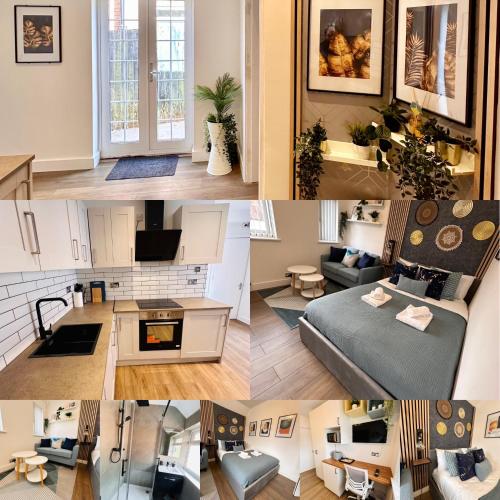 Kuchyň nebo kuchyňský kout v ubytování R3 - Newly Renovated Private Self Contained Room in Selly Oak Birmingham with bathroom shared between two rooms