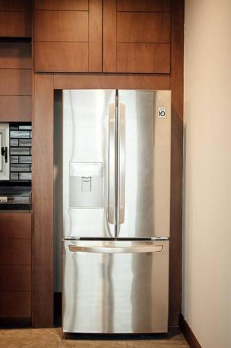 Dapur atau dapur kecil di Lujoso apartamento en el Norte