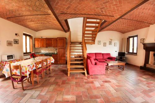 Posezení v ubytování Agriturismo Case in Collina