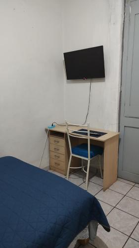 TV a/nebo společenská místnost v ubytování Gaviotas matrimonial