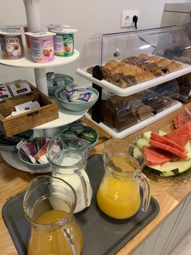 Jídlo v penzionu nebo okolí